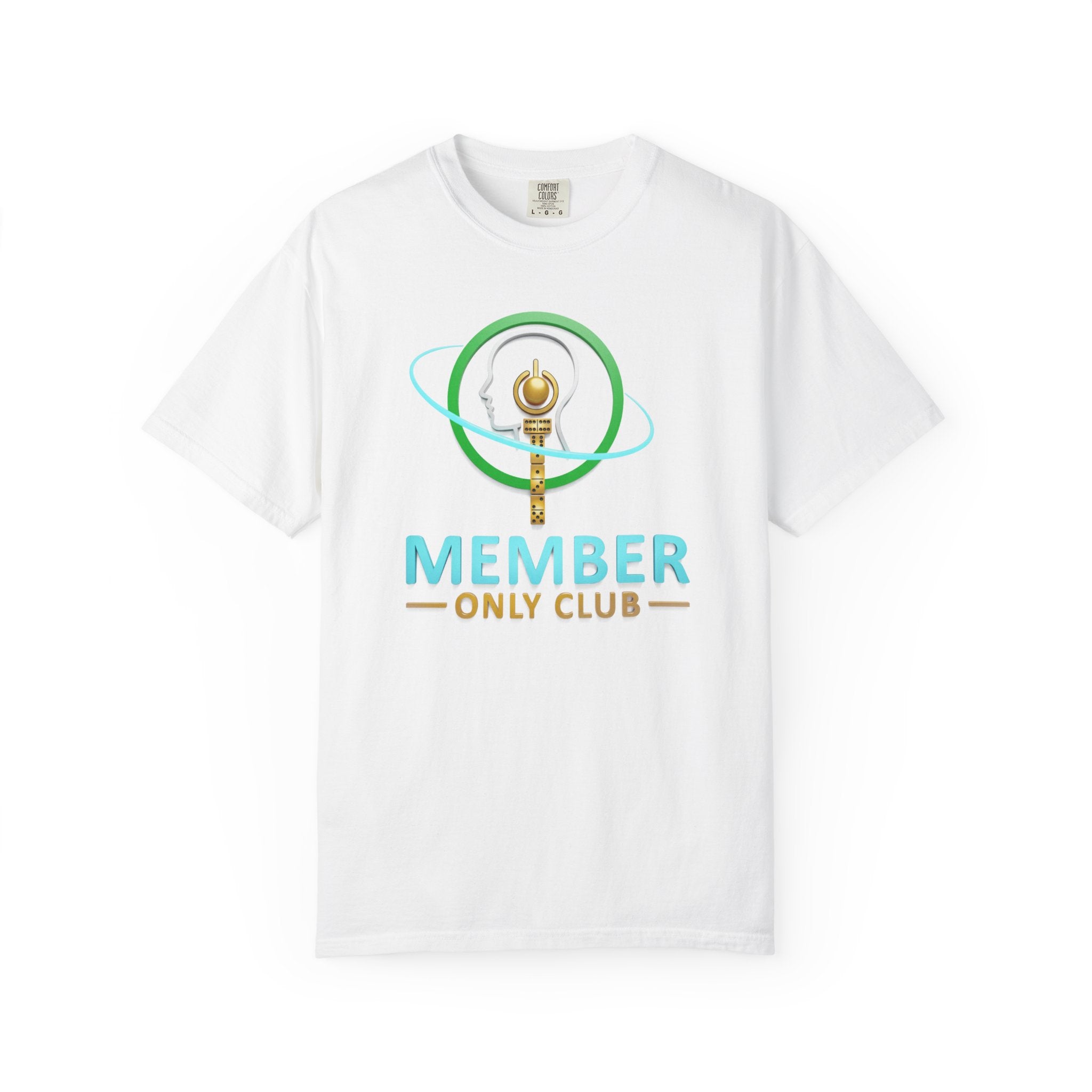 Member Only Club T-Shirt — Retro Key Emblem Tee
