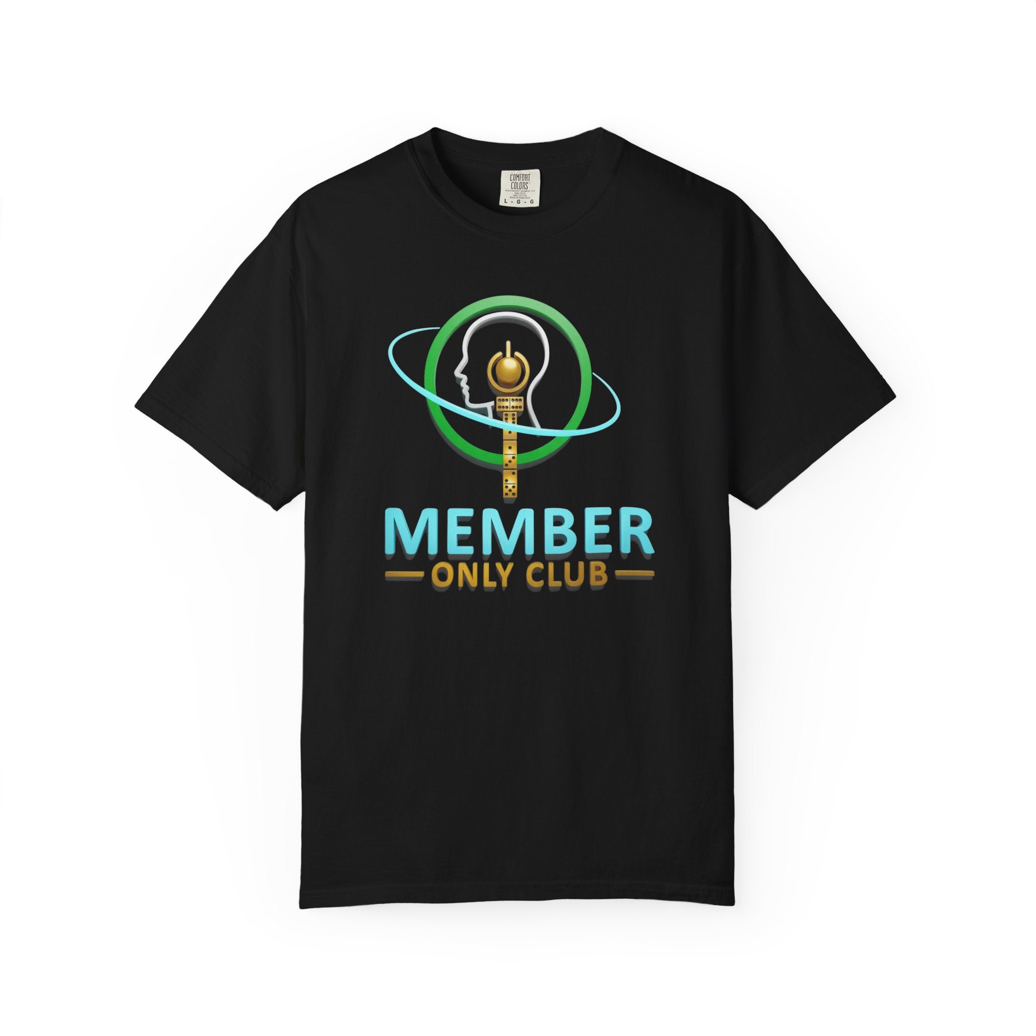 Member Only Club T-Shirt — Retro Key Emblem Tee