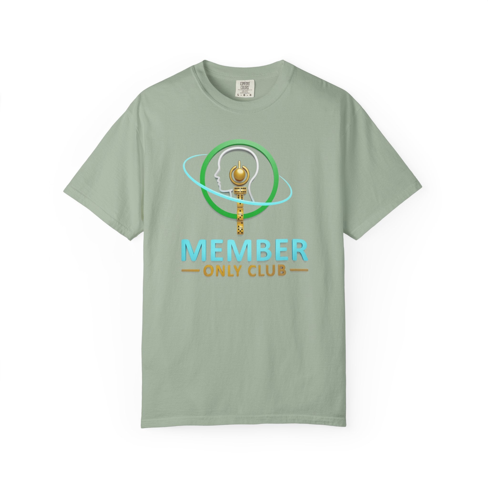 Member Only Club T-Shirt — Retro Key Emblem Tee