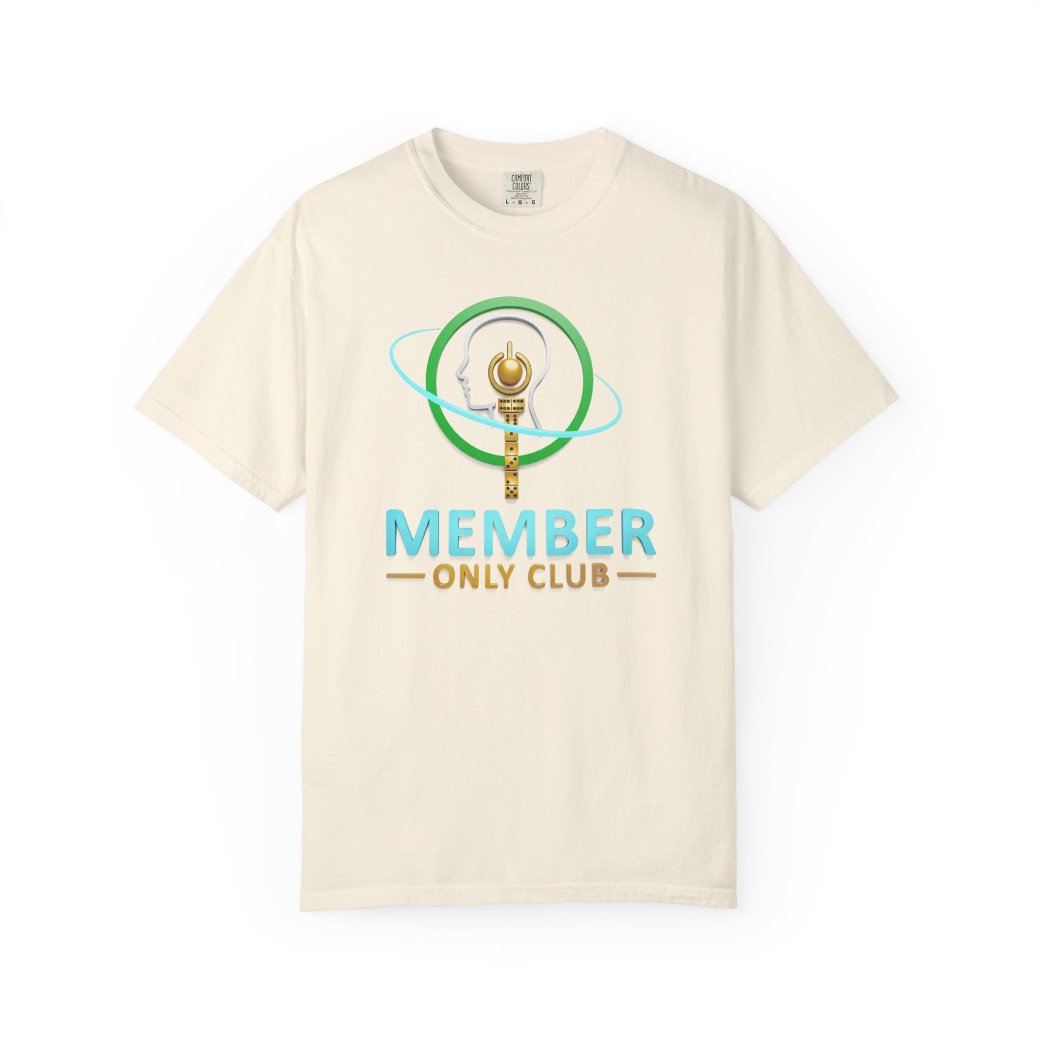 Member Only Club T-Shirt — Retro Key Emblem Tee