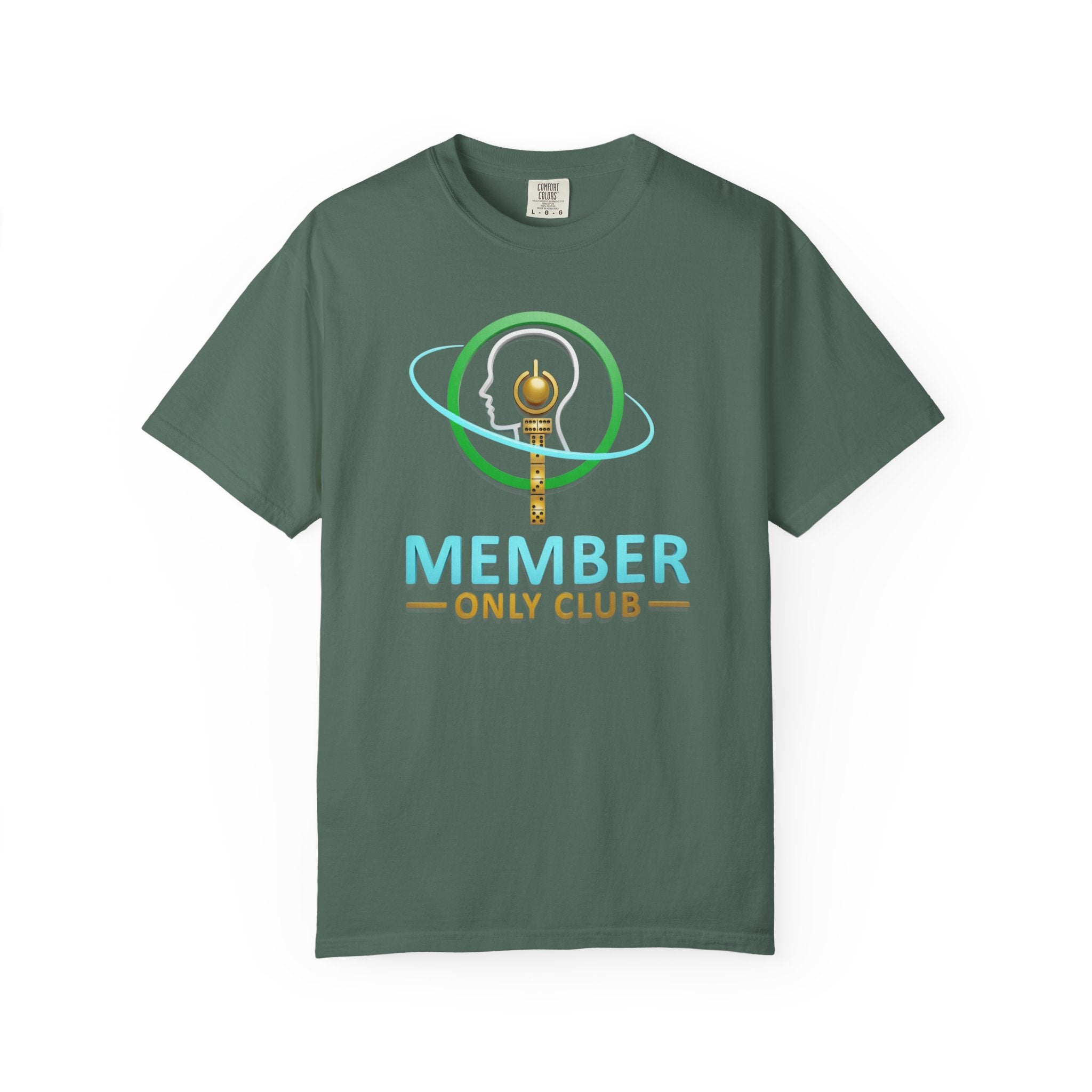 Member Only Club T-Shirt — Retro Key Emblem Tee