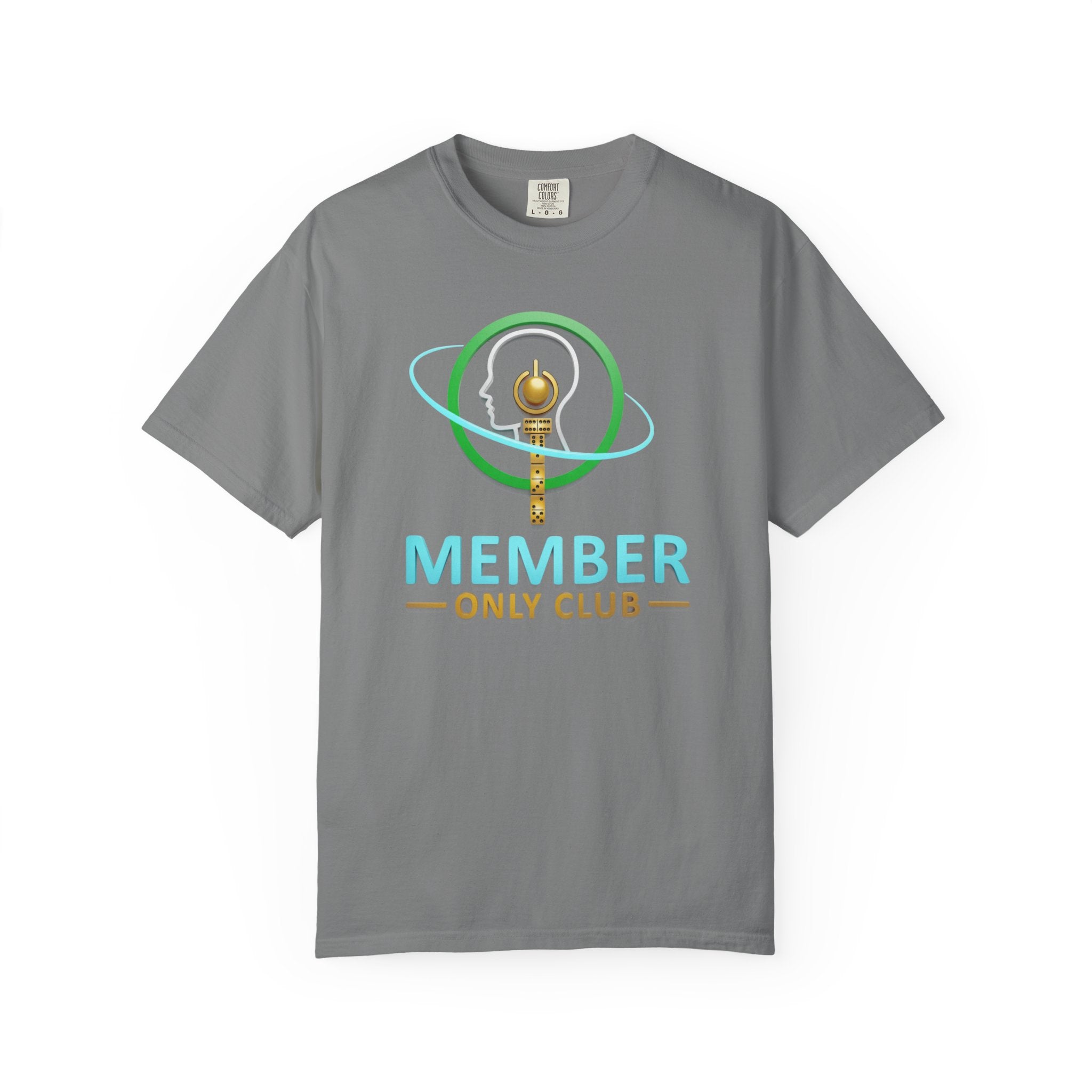 Member Only Club T-Shirt — Retro Key Emblem Tee