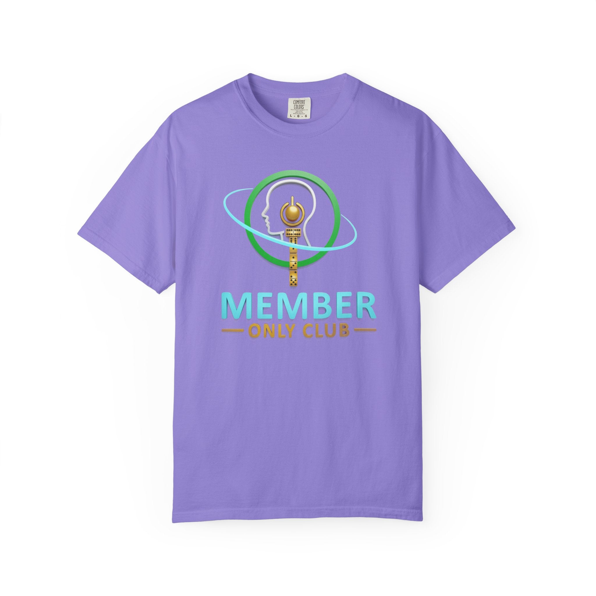 Member Only Club T-Shirt — Retro Key Emblem Tee