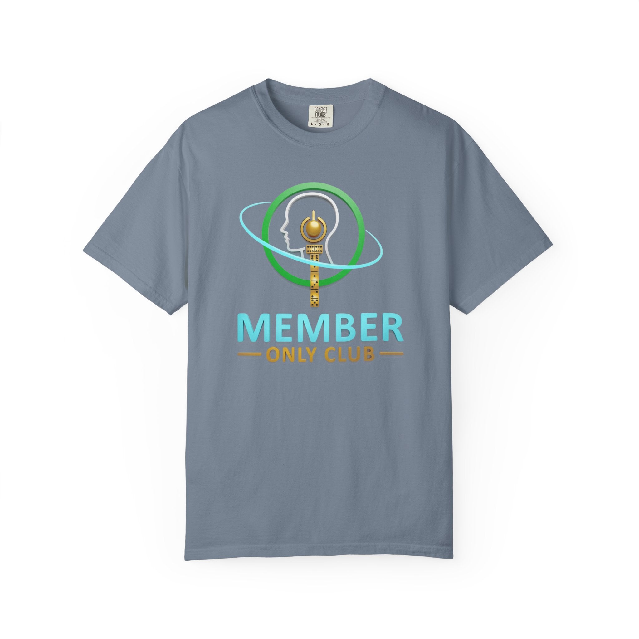 Member Only Club T-Shirt — Retro Key Emblem Tee